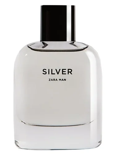 Frasco do perfume Zara Silver